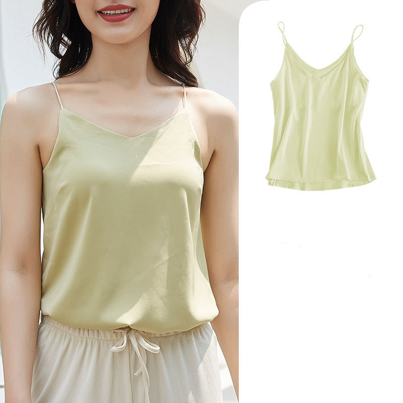 Women's Silky Camisole - Mubimart - Camisole top 