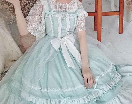 Lolita sweet camisole dress - Mubimart