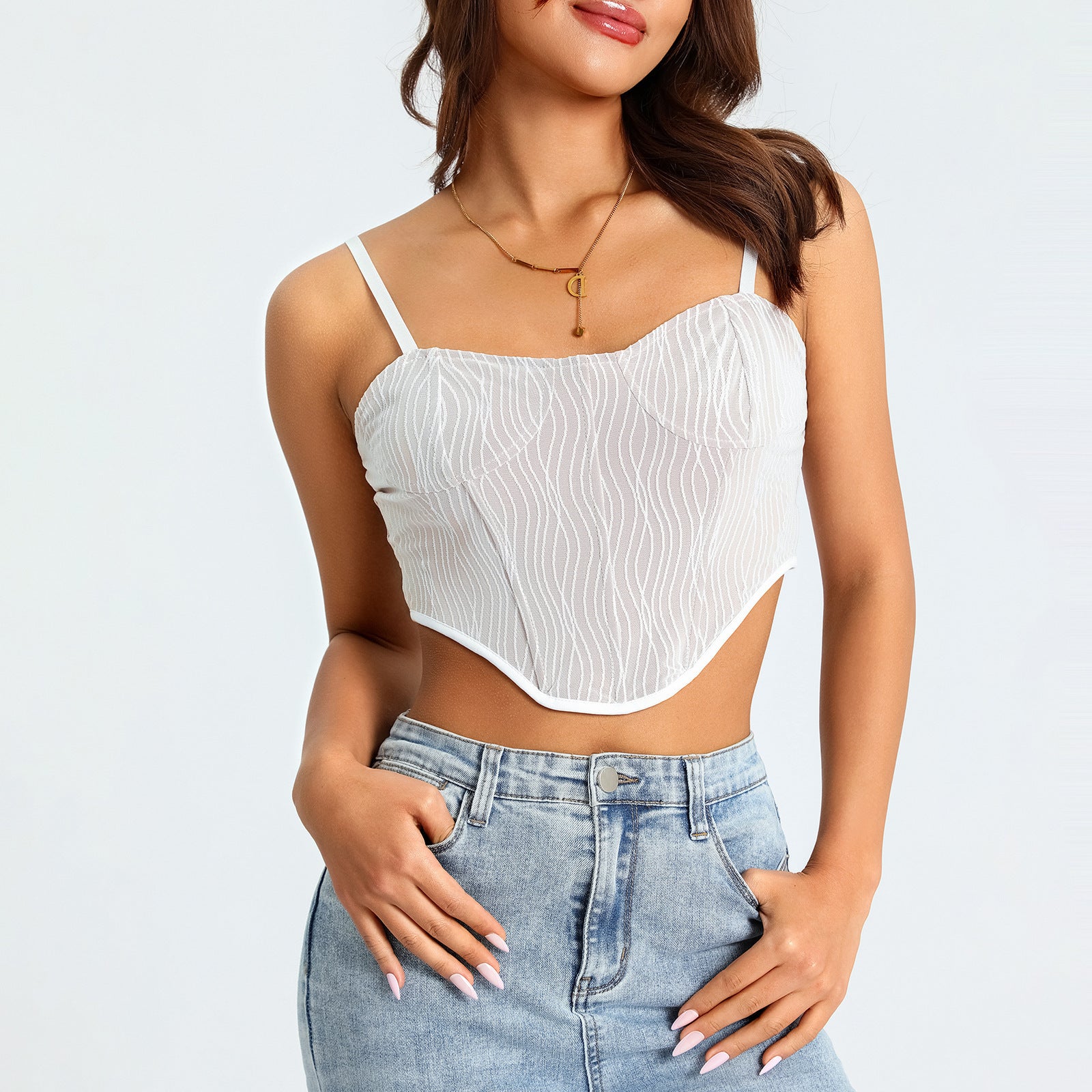 Hot Girl Top Camisole Women - Mubimart -  