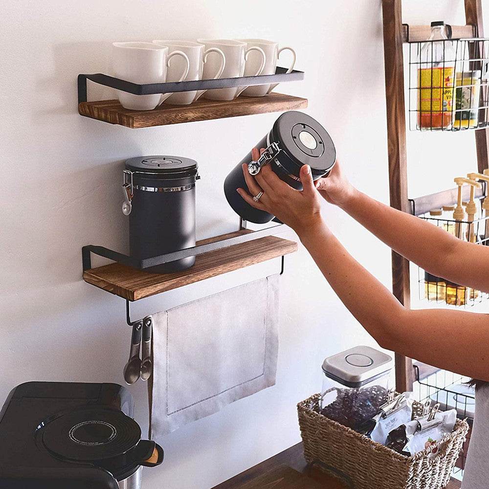 Suspended wall shelf - Mubimart