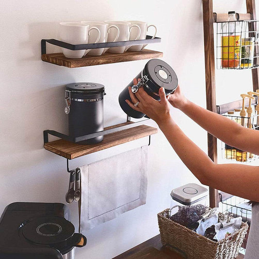 Suspended wall shelf - Mubimart