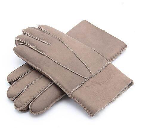 Men's Gloves Sheepskin Fur Gloves - Mubimart