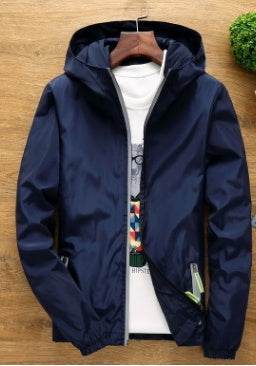 Autumn Spring Jackets Men Bomber Jacket Male Casual Coat For Men Wind Breaker New Hooded Jacket Men'S Windbreaker - Mubimart