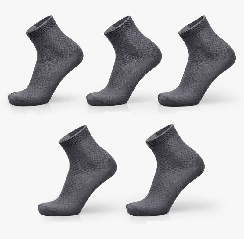 Socks men's new bamboo fiber men's socks - Mubimart