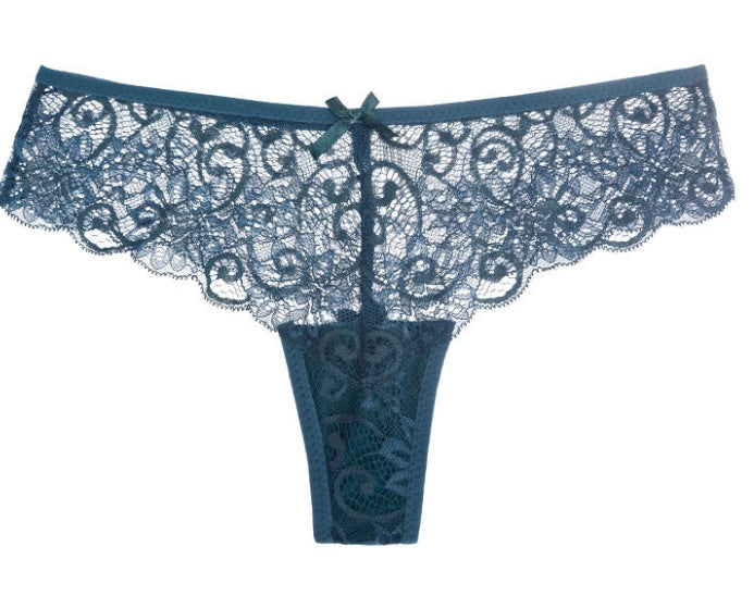 Woman Sexy Lace Thong - Mubimart -  