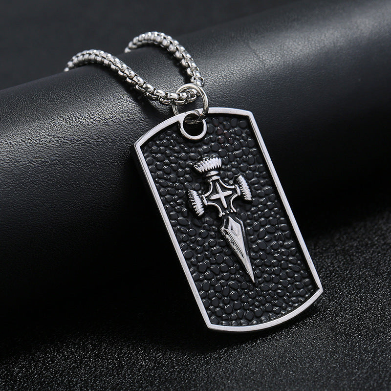 Korean Style Necklace Men Pendant Trendy