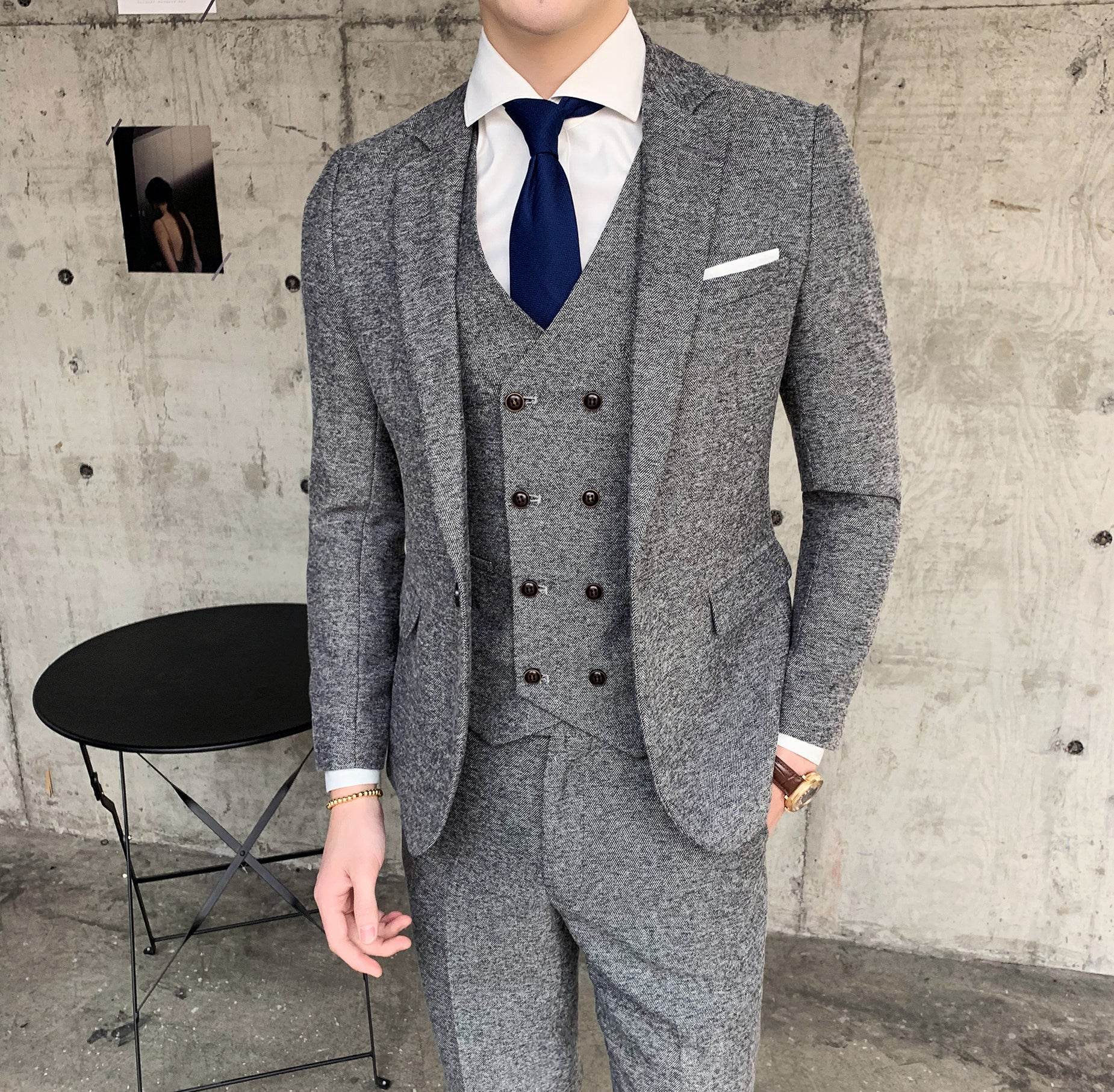 Three-piece suit for men - Mubimart