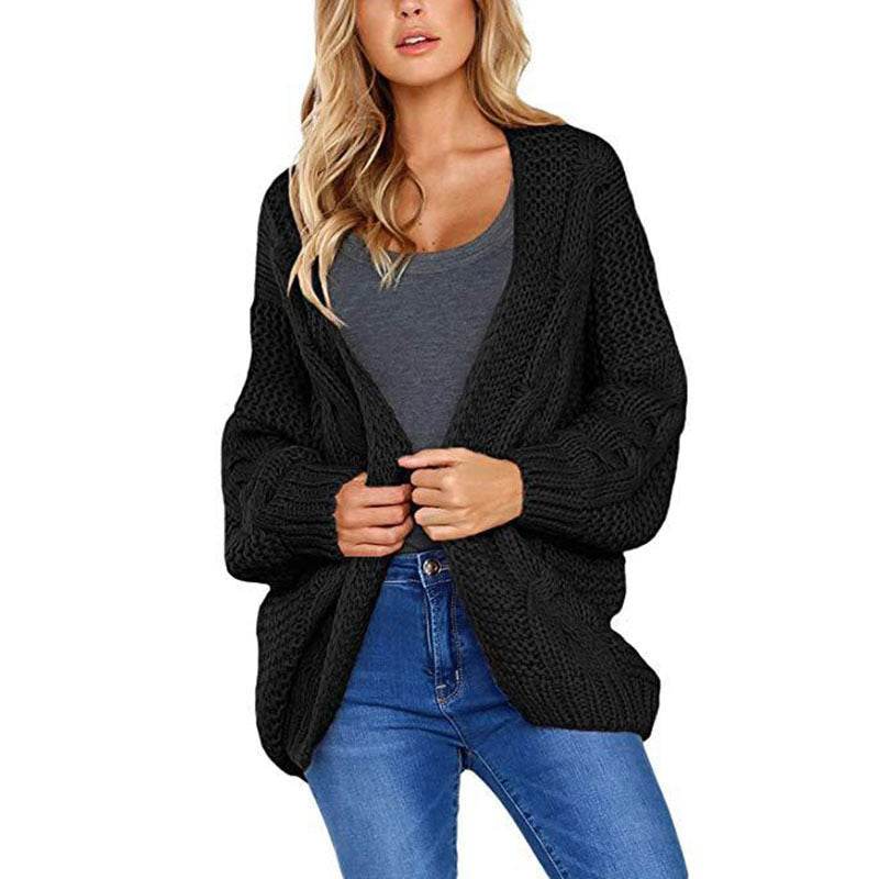 Loose plus size sweater - Mubimart