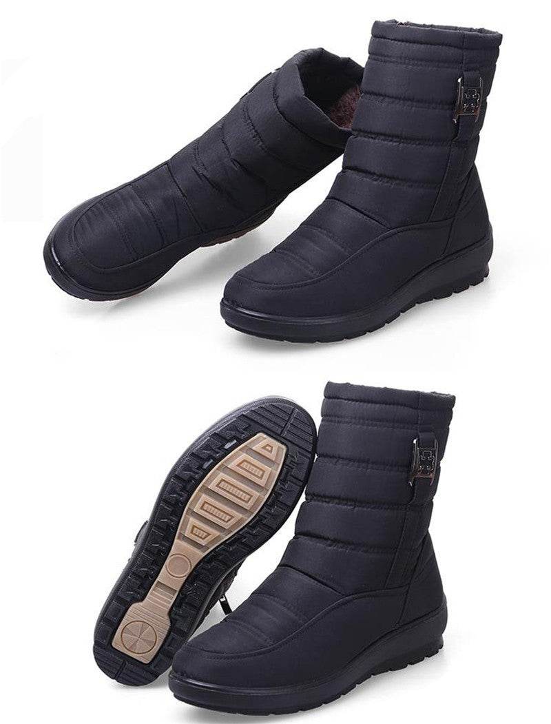 Antiskid Waterproof Women Fashion Boots - Mubimart