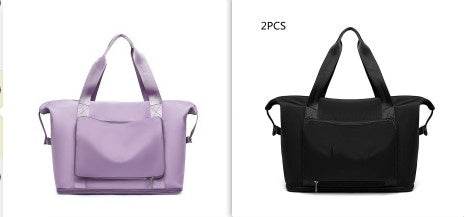 Foldable Large Capacity Women Gym Bags Shoulder Bag Women Training Travel Handle Handbag Yoga Sport Crossbody Tote Bag Women - Mubimart