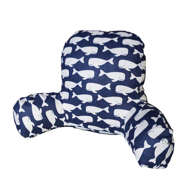 Lumbar Cushion Backrest Lumbar Support Travel Pillow Seat Home Pillow - Mubimart