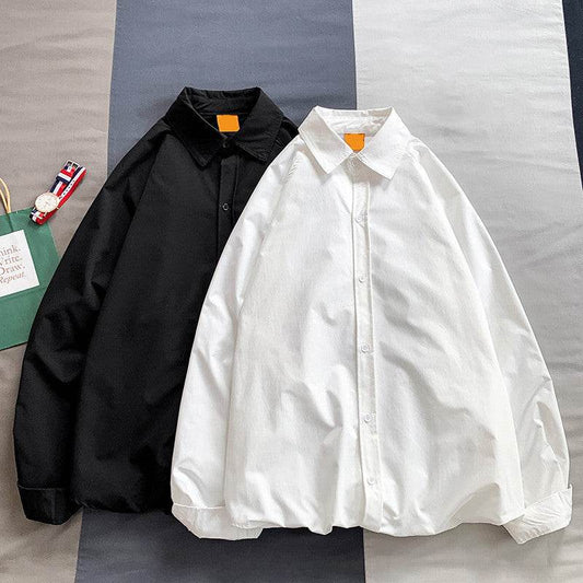 Handsome Inch Shirt Student Youth Shirt Casual Jacket - Mubimart