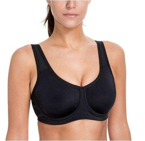 WOMEN'S HIGH IMPACT PLUS SIZE SPORTS BRA - Mubimart -  