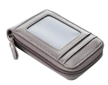 First layer cowhide organ card holder women's card holder - Mubimart