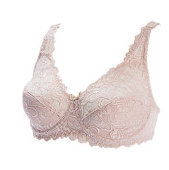 Sexy Lace Plus Size Bra - Mubimart -  