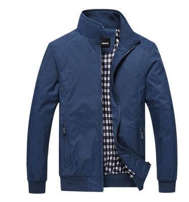 New Jacket Men Fashion Casual Loose Mens Jacket Sportswear Bomber Jacket Mens jackets and Coats Plus Size M- 5XL - Mubimart