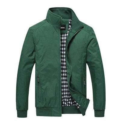 New Jacket Men Fashion Casual Loose Mens Jacket Sportswear Bomber Jacket Mens jackets and Coats Plus Size M- 5XL - Mubimart