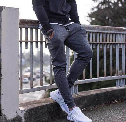 Newest Mens Sweatpants Autumn Winter Man Gyms Fitness Bodybuilding Joggers workout trousers Male Casual cotton Pencil Pants - Mubimart