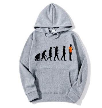 Sweatshirt Fashion Solid Hoodie Mens Pullover Men's Tracksuits Moleton Masculino - Mubimart