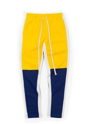 Colorblock Sweatpants - Mubimart
