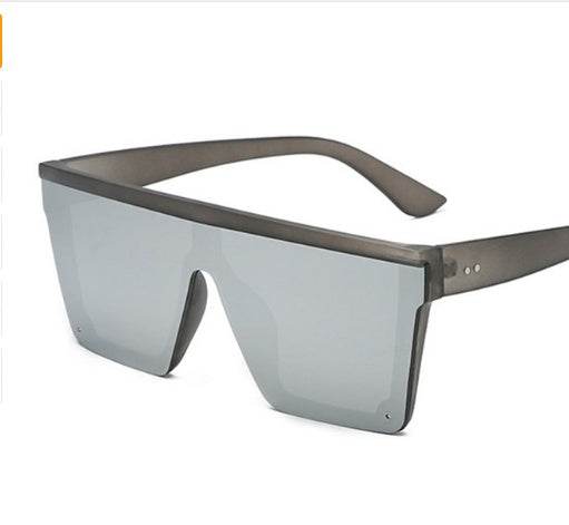 Oversized Square Unisex Fashion Sunglasses - Mubimart