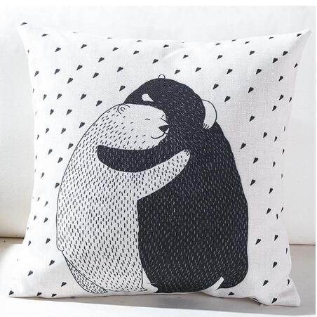 Pillowcase animal cactus geometric pillowcase Nordic - Mubimart