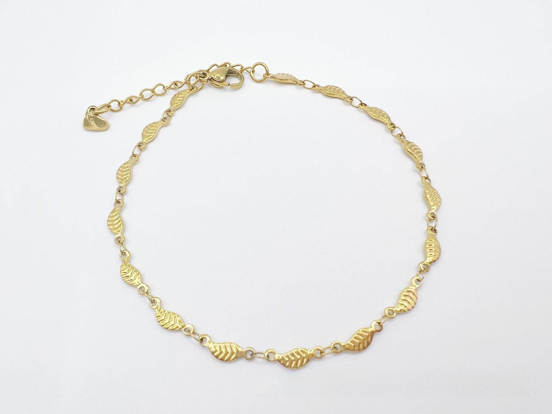 Simple Niche European And American Style Stainless Steel Anklets - Mubimart