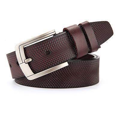 Men Genuine ŵqLuxury Belts - Mubimart