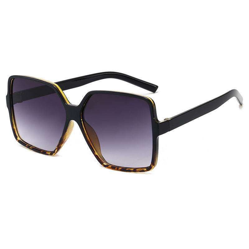 Trendy Sunglasses Fashion Men And Women Big Frame Sunglasses - Mubimart