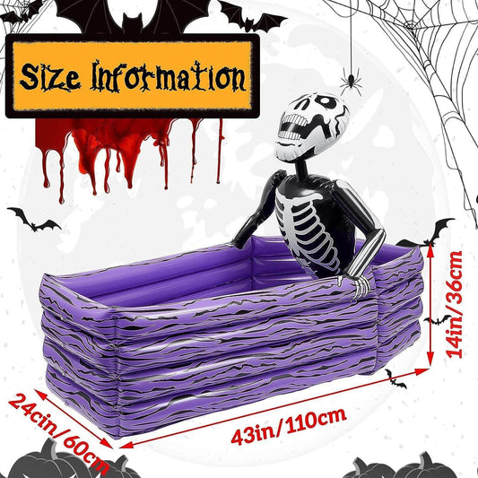 Drink Ice Bucket Purple Inflatable Swimming Pool Inflatable Toy Supplies - Mubimart