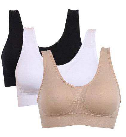 3pcs Set Seamless Push Up Bra - Mubimart