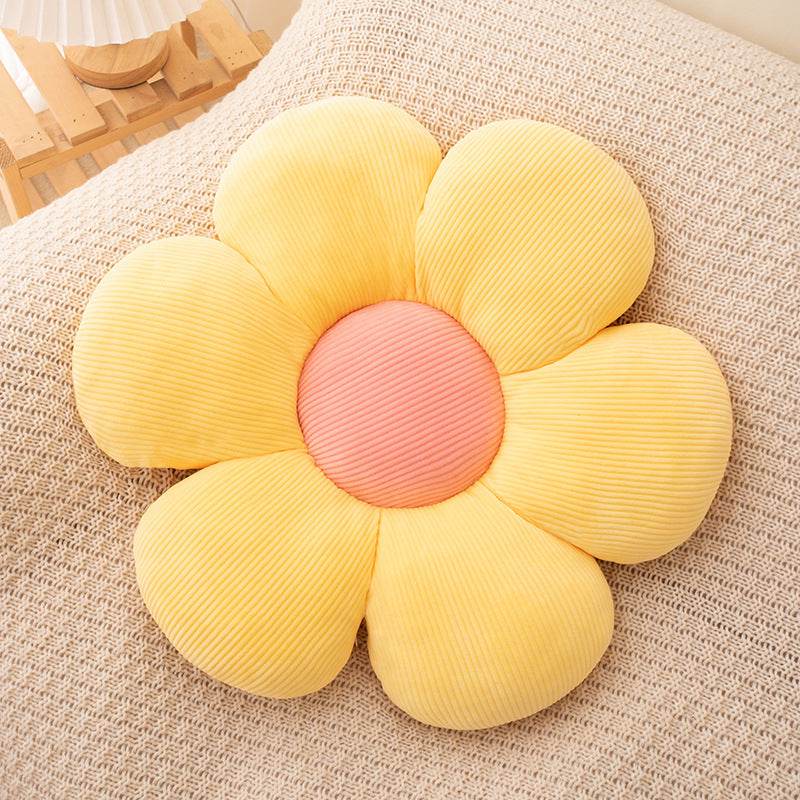 Sioloc Flower Pillow, 19.6inch, Flower Shaped Throw Pillow Butt Cushion Flower Floor Pillow,Seating Cushion,Cute Room Decor & Plush Pillow For Bedroom Sofa Chair - Mubimart