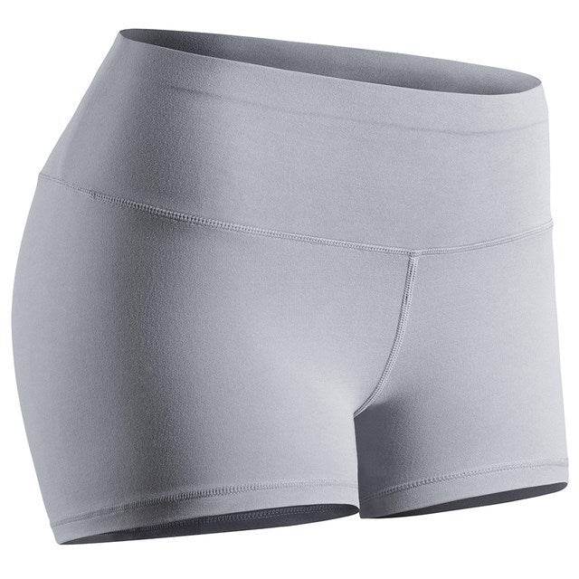 Workout Shorts For Women Seamless Biker Short Pants Black - Mubimart