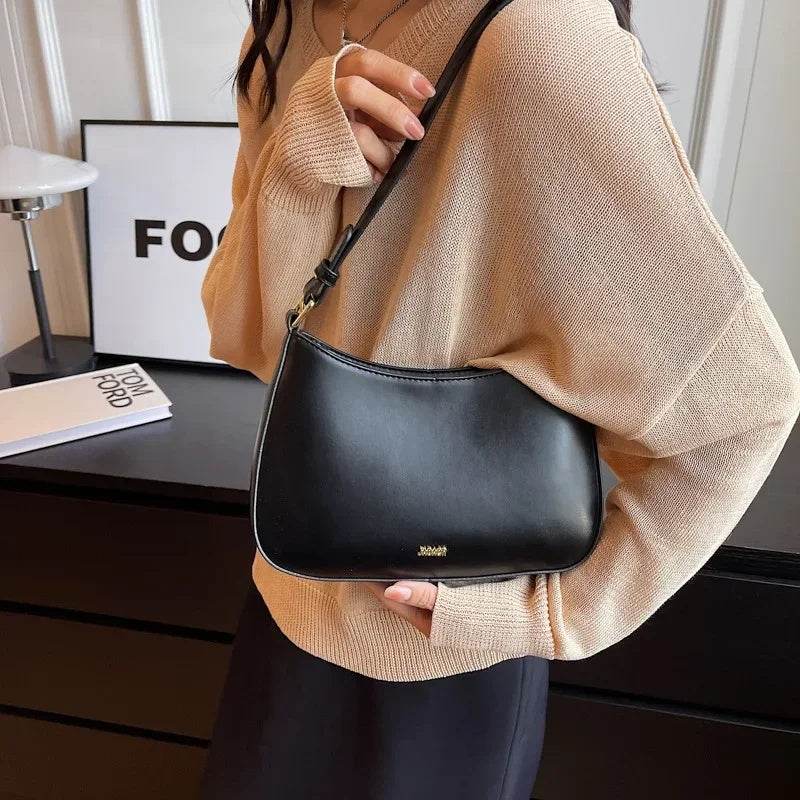Red Underarm Shoulder Bags For Women 2024 New Texture Leather Crossbody Bag Luxury Designer Wedding Bride Handbags Sling Bag - Mubimart