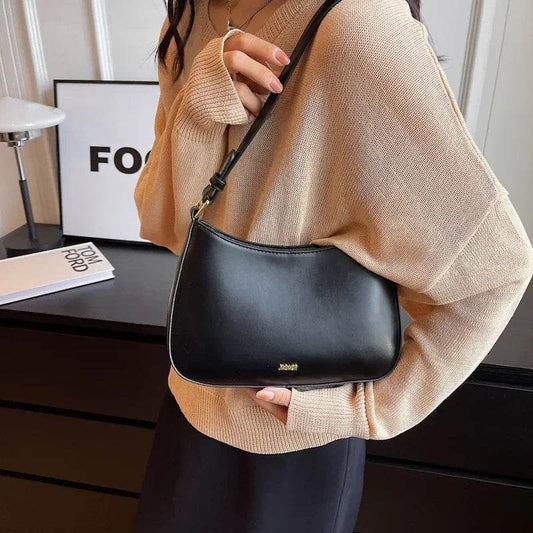 Red Underarm Shoulder Bags For Women 2024 New Texture Leather Crossbody Bag Luxury Designer Wedding Bride Handbags Sling Bag - Mubimart