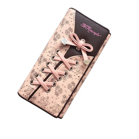 Bow clutch purse - Mubimart