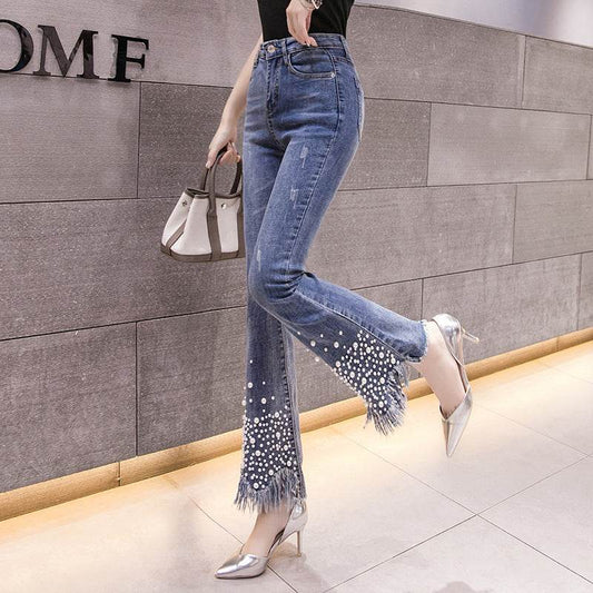 Pearl flared jeans - Mubimart