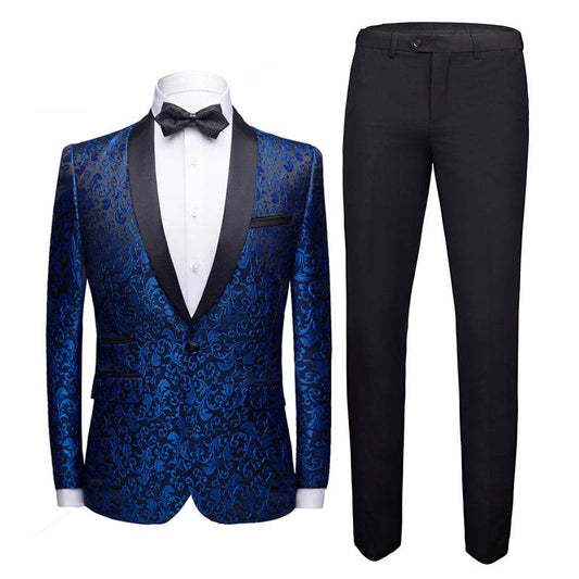 Men''s suit suits men wedding Dress Suit Set - Mubimart