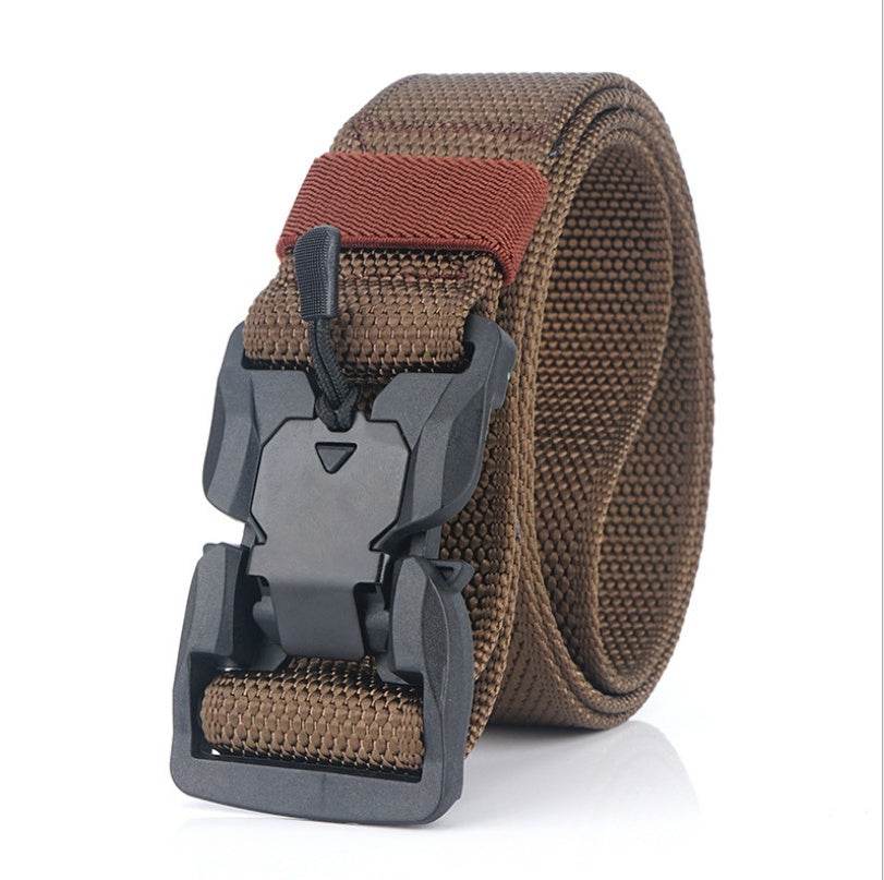 NEW Military Equipment Combat Tactical Belts for Men US Army Training Nylon Metal Buckle Waist Belt Outdoor Hunting Waistband - Mubimart