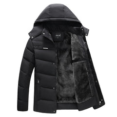 Men's plus down down padded jacket