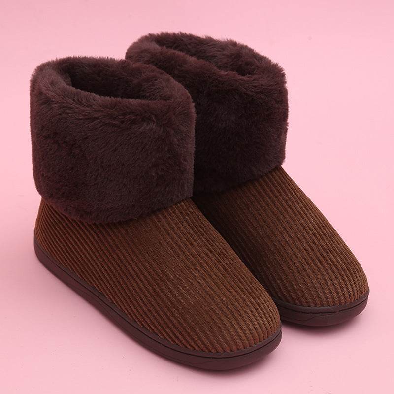 Plush snow boots - Mubimart