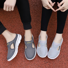 Mesh Shoes Summer Sports Slippers Women Men Casual Slip On Loafers Lovers