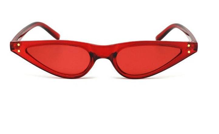 Retro sunglasses cat eye sunglasses ladies glasses - Mubimart