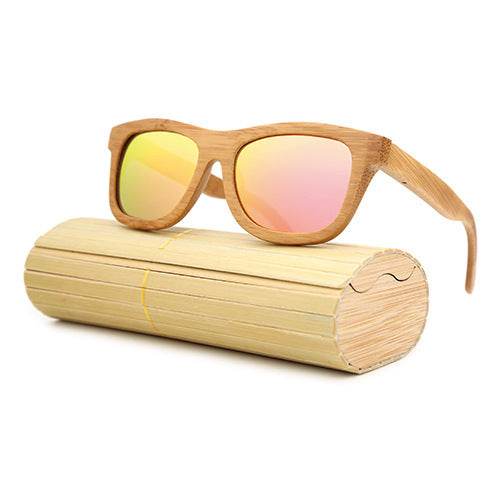 Bamboo Polarized Sunglasses - Mubimart