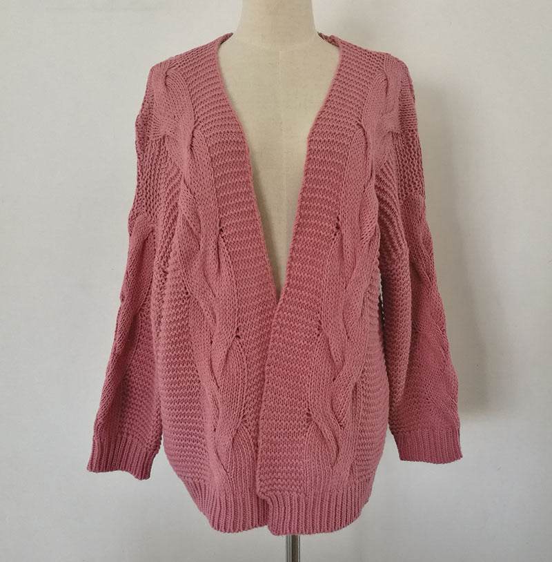 Loose plus size sweater - Mubimart