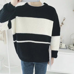 Retro pullover sweater