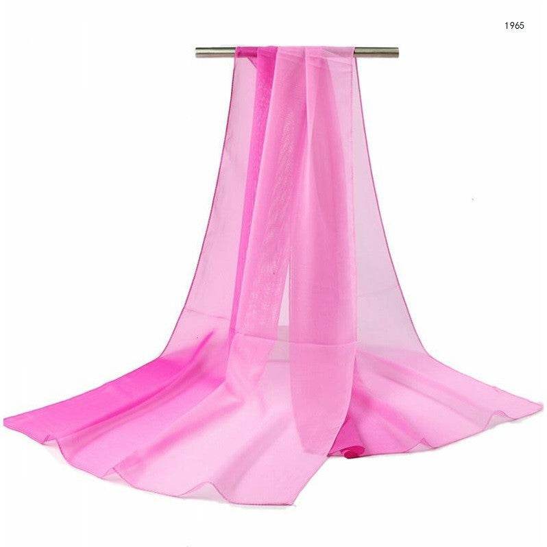 Gradient silk shawl - Mubimart