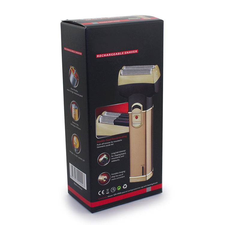 Foreign trade new rechargeable men razor razor personal care reciprocating electric shaver - Mubimart
