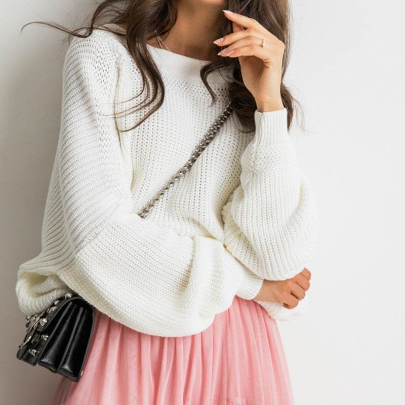 Plus size sweater - Mubimart
