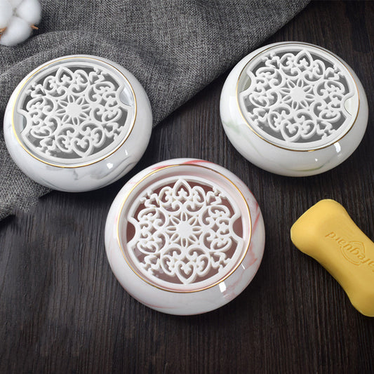 Ceramic double soap dish
